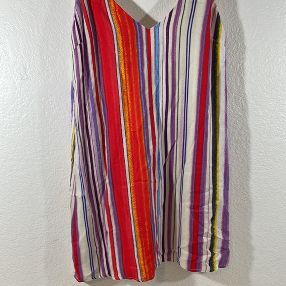FOREVER 21 Contemporary Stripe Dress NWT Sleeveless Strappy Size Small - Picture 3 of 8